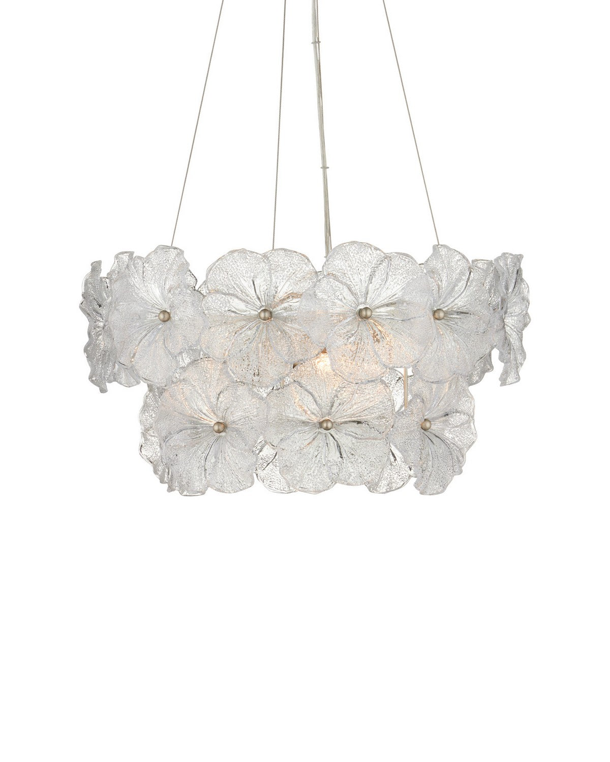 Currey and Company 9000-1468 Mallow Suspendu en clair/champagne