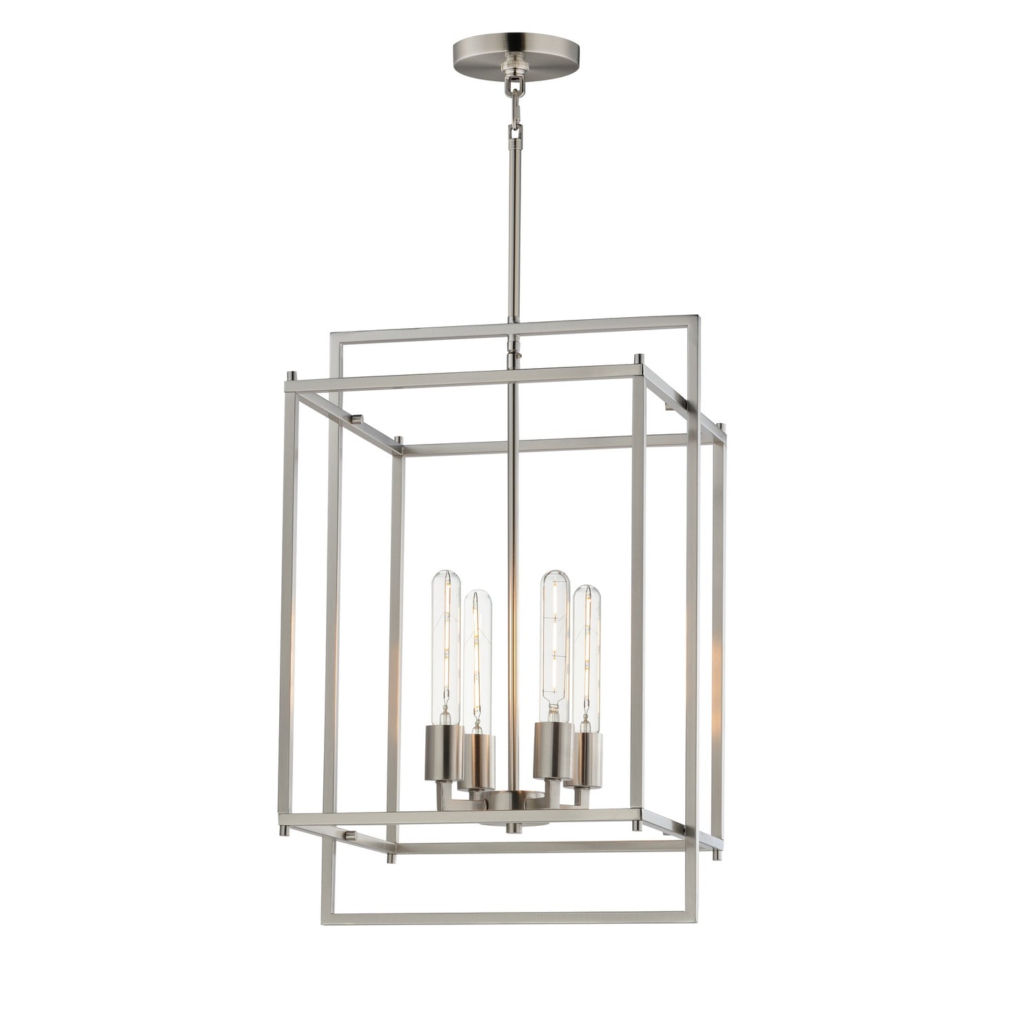 Maxim Lighting 10412SN Gridline Pendant in Satin Nickel