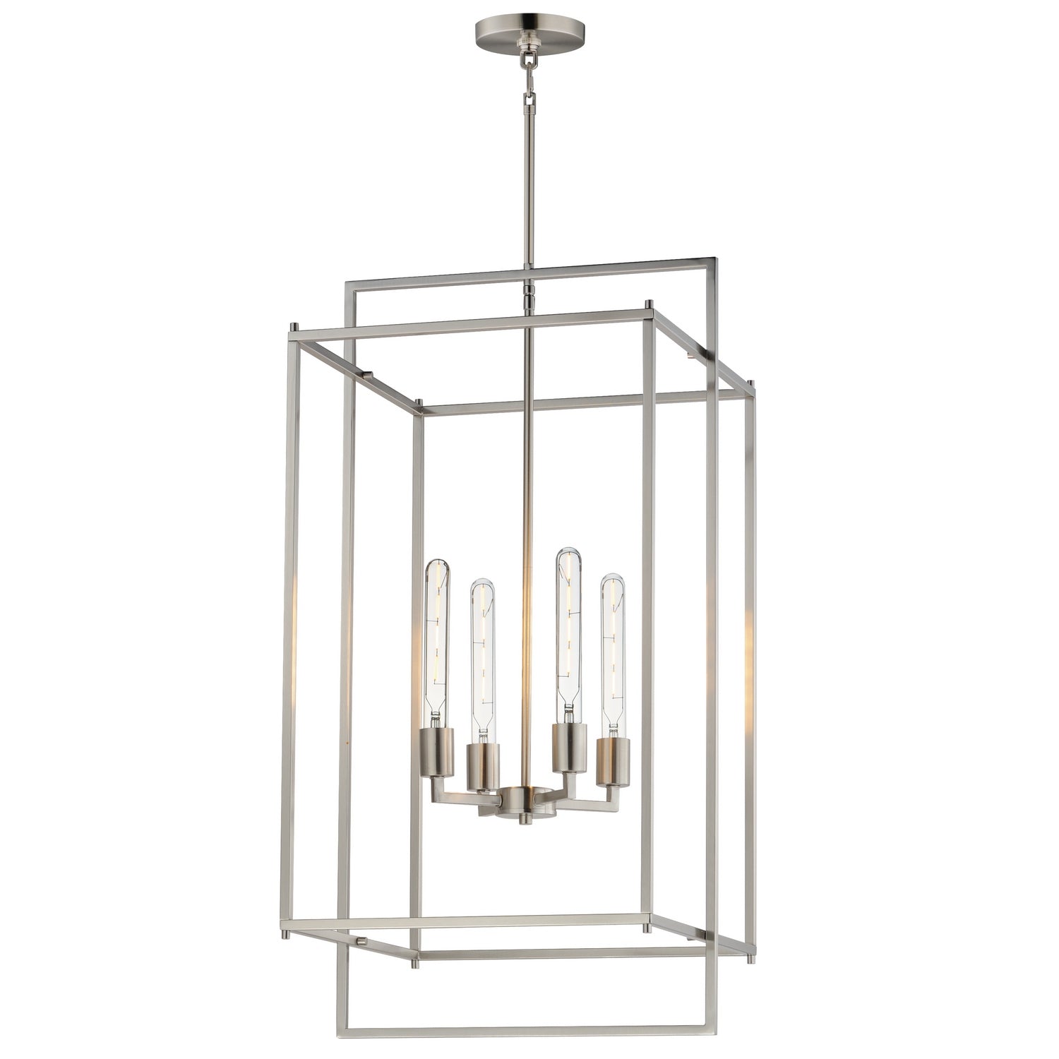 Maxim Lighting 10413SN Gridline Pendant in Satin Nickel