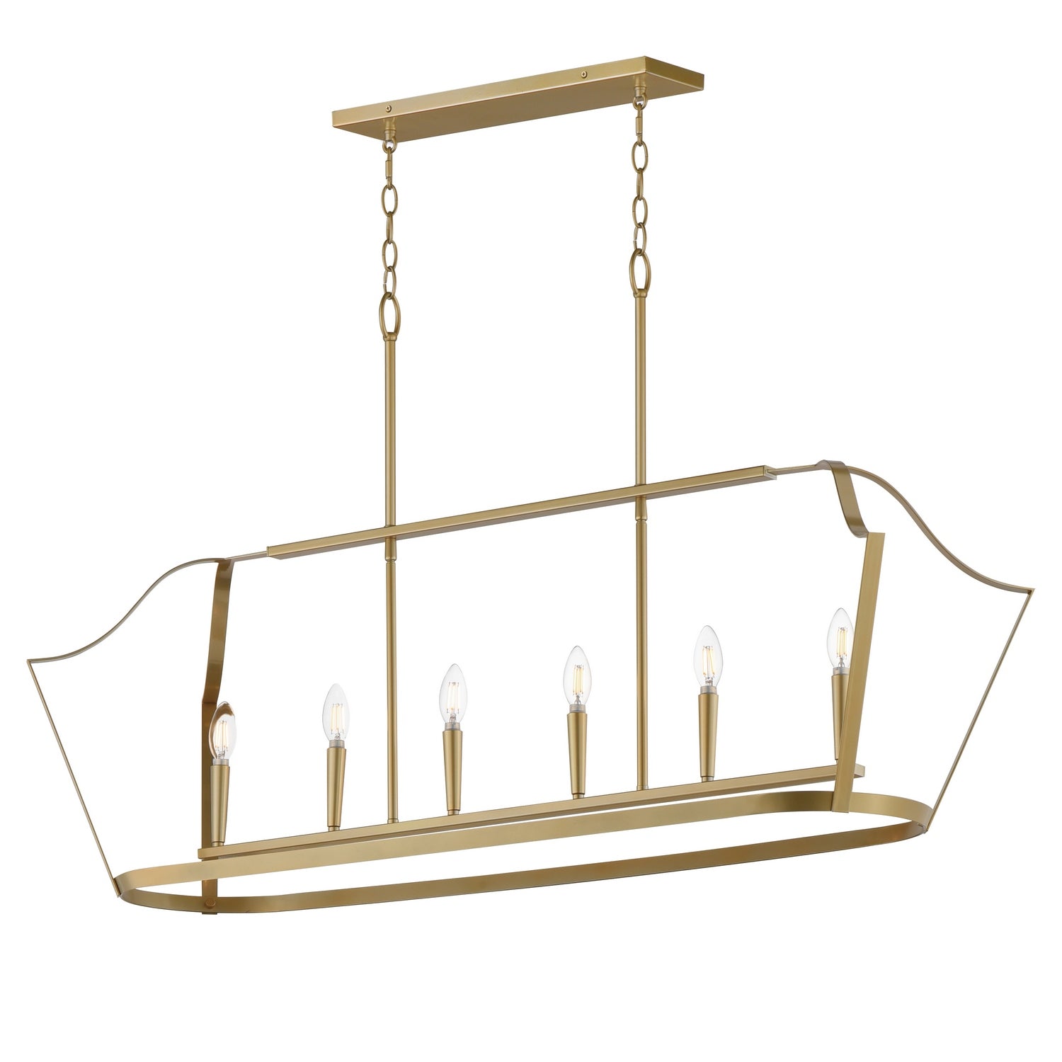 Maxim Lighting 10427NAB Arden Linear Pendant in Natural