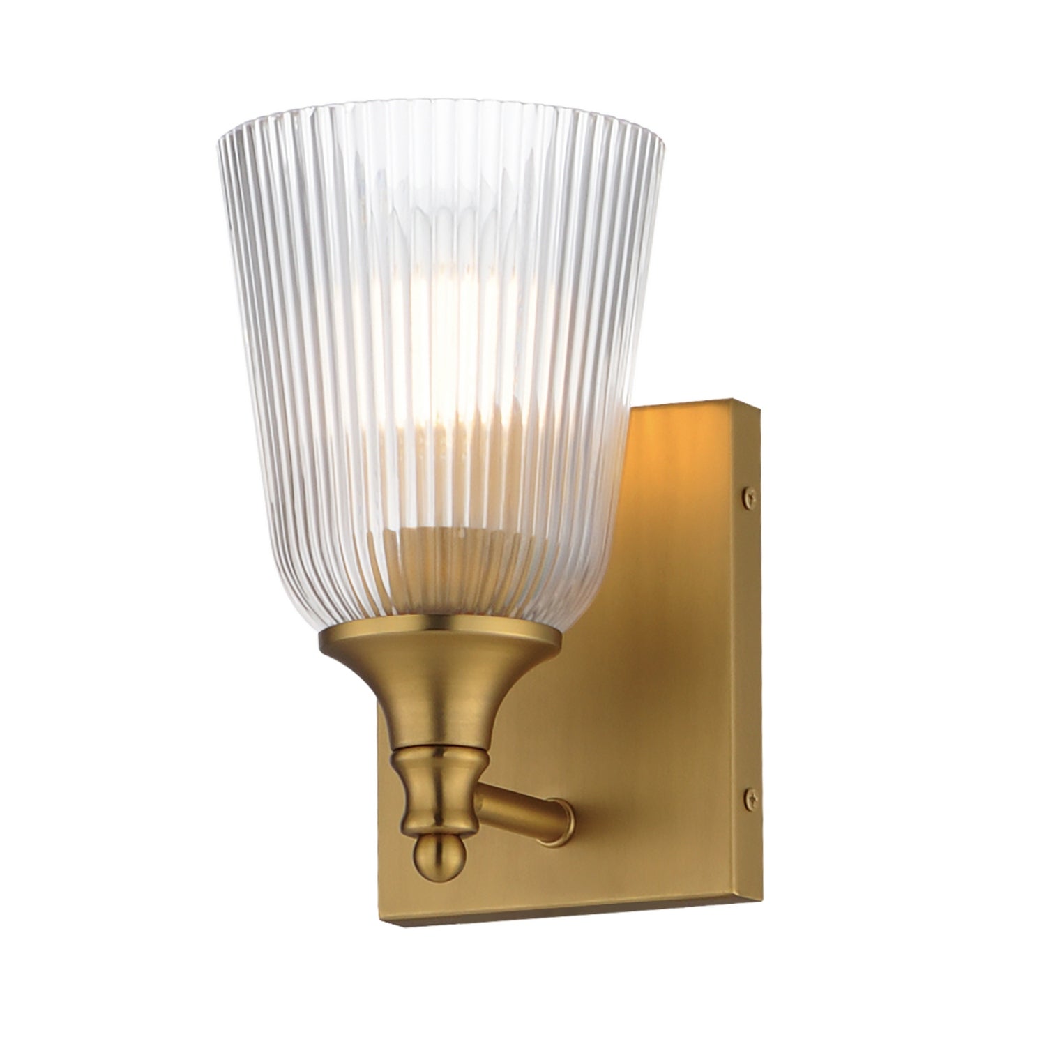 Maxim Lighting 21541CRNAB Julip Mini Bath Vanity in Natural Aged Brass