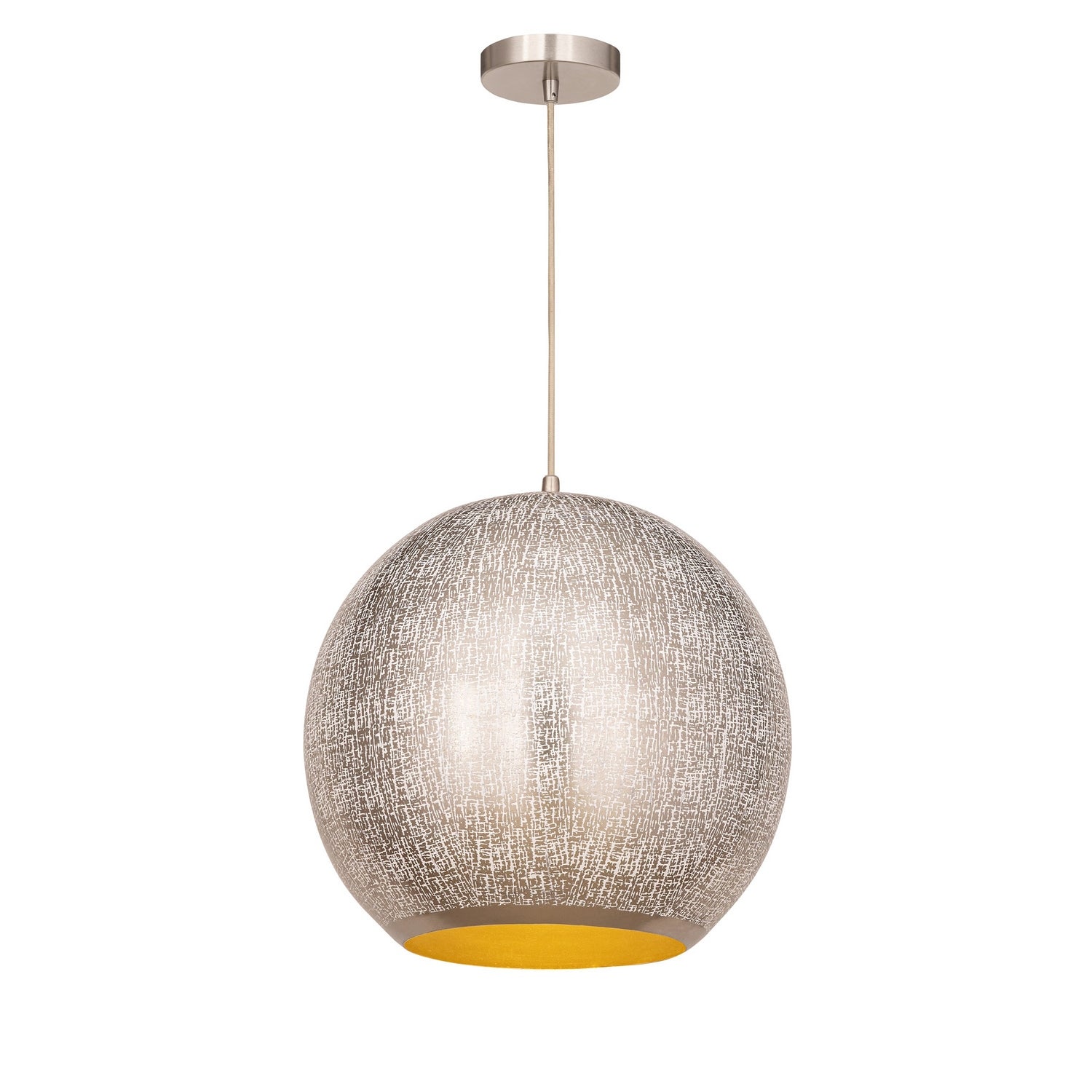 Éclairage Maxim 29132ARW Aurélia Suspension en blanc arctique