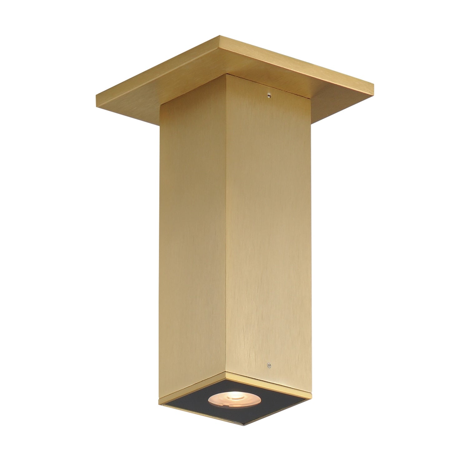 Maxim Lighting 56429NAB Culvert Flush Mount in Natural Aged Brass