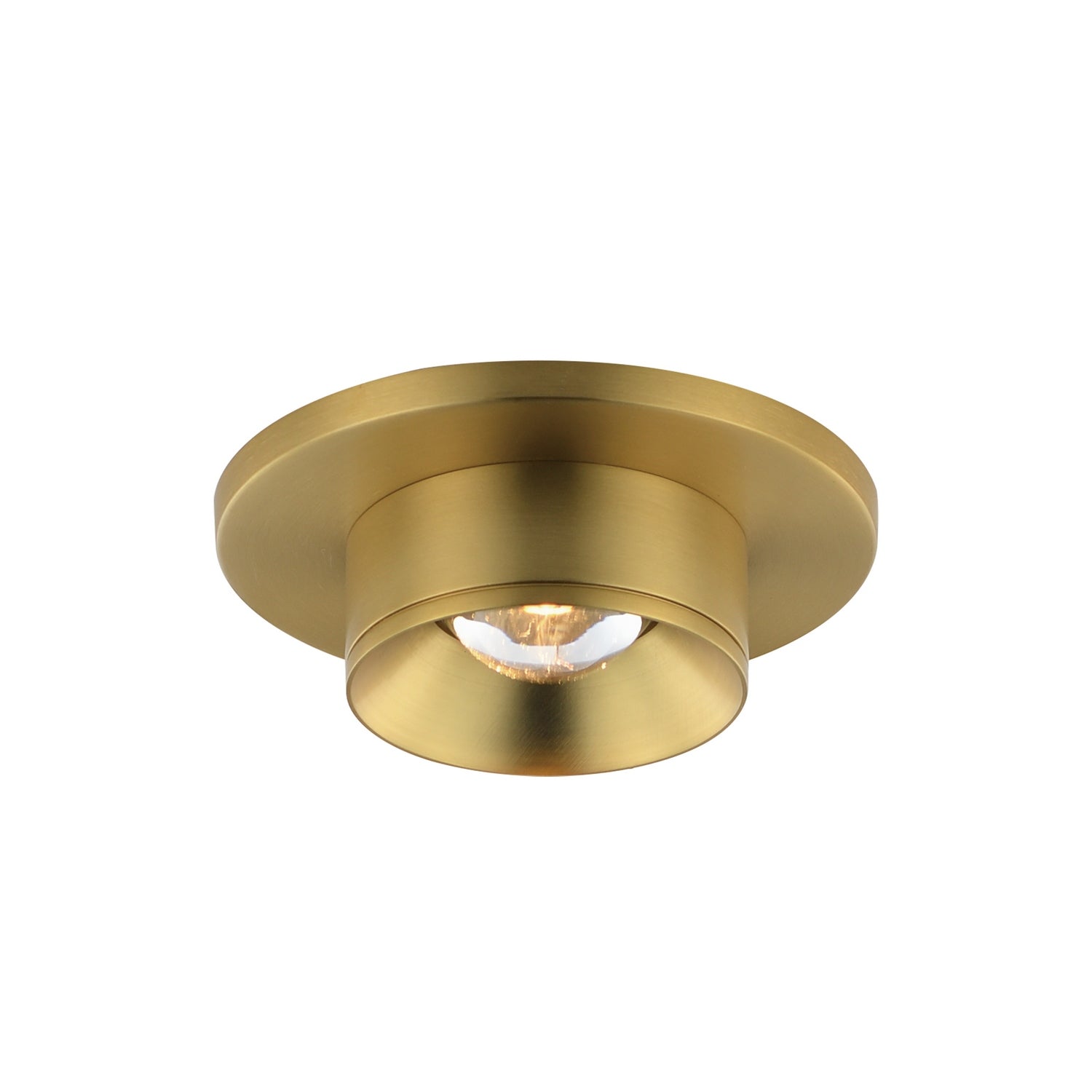 Maxim Lighting 86210NAB Caldera Flush Mount in Natural Aged Brass