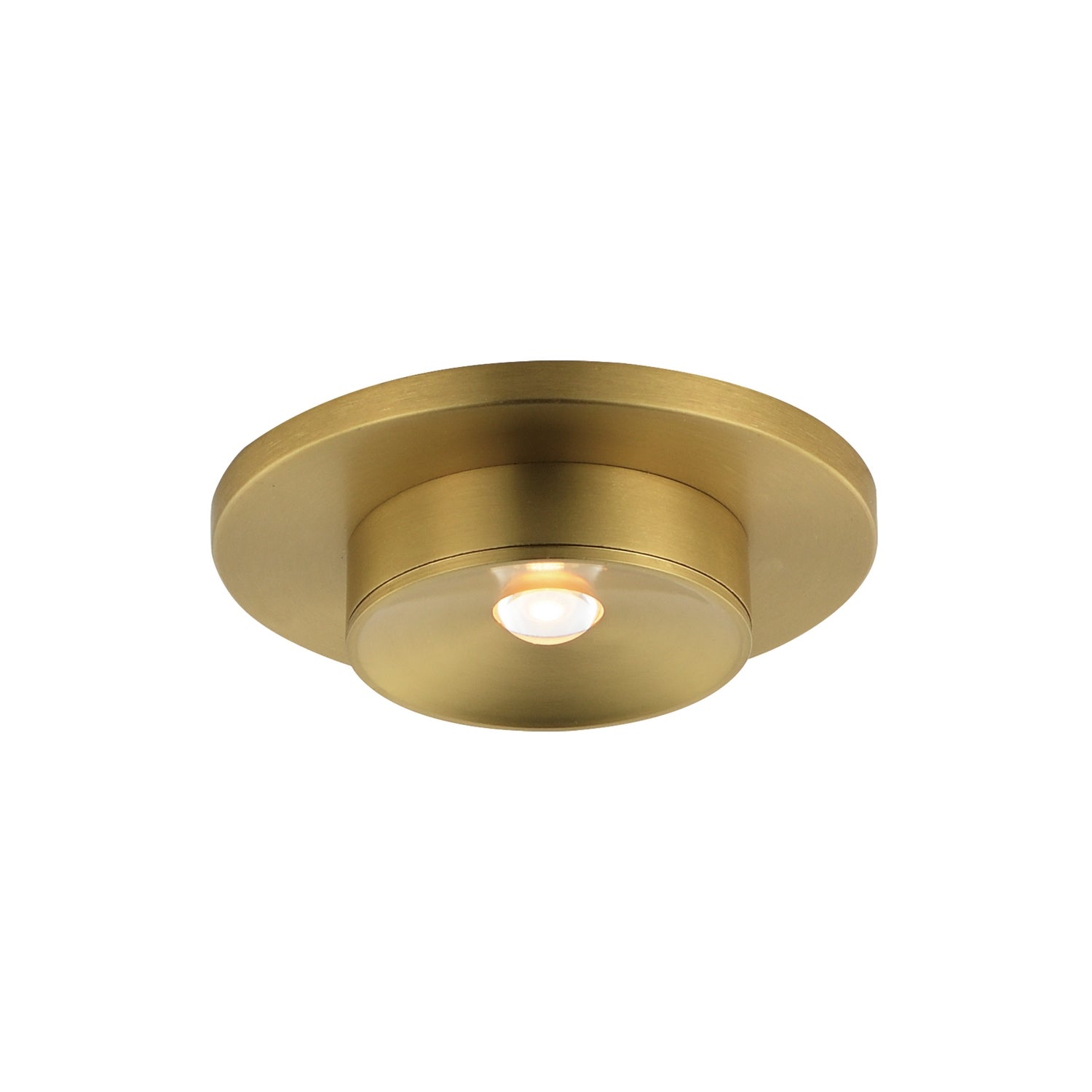 Maxim Lighting 86211NAB Caldera Flush Mount in Natural Aged Brass