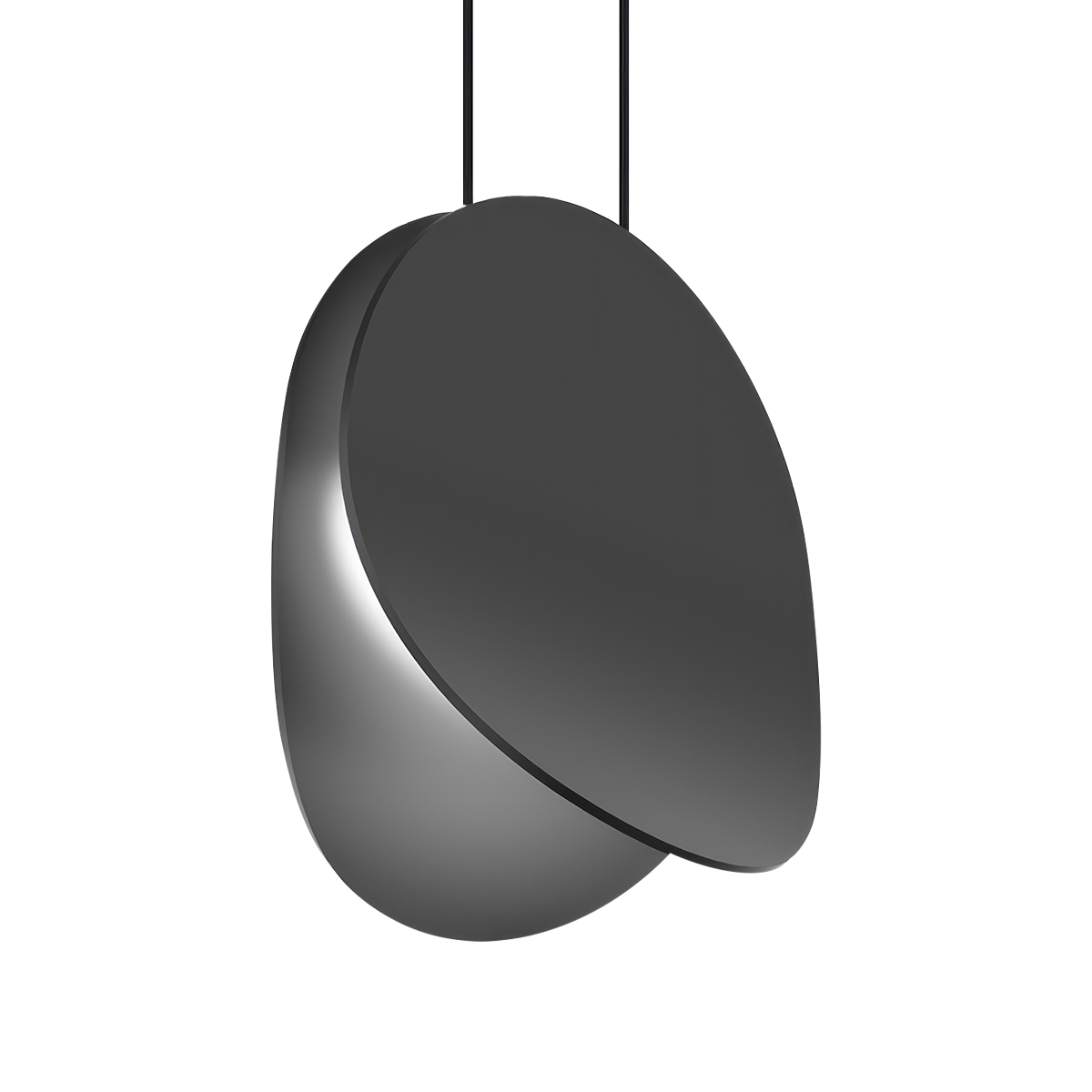 Disques Sonneman 1765.25-J20 Malibu LED Suspension en noir satiné
