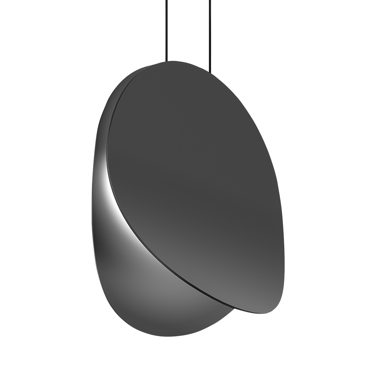 Disques Sonneman 1767.25-J20 Malibu LED Suspension en noir satiné