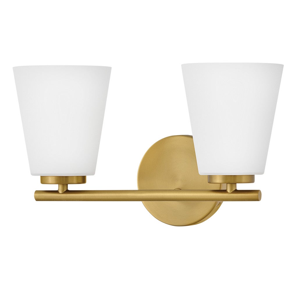 Meuble-lavabo Lark 85422LCB Bri en laiton laqué