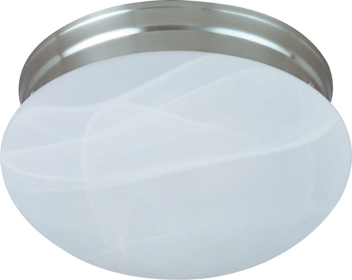 Maxim Lighting 5885MRSN Essentials Flush Mount (3) in Satin Nickel