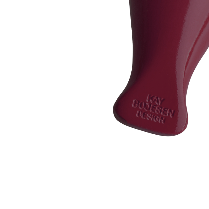 Kay Bojesen 39587 Bird Bag Charm in Bordeaux