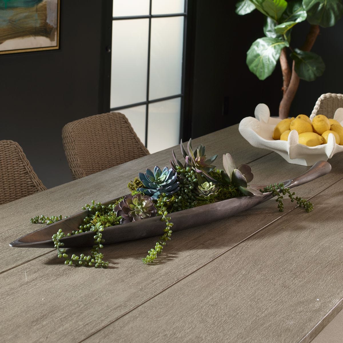 The Uttermost 18287 Leaflet Outdoor Bowl