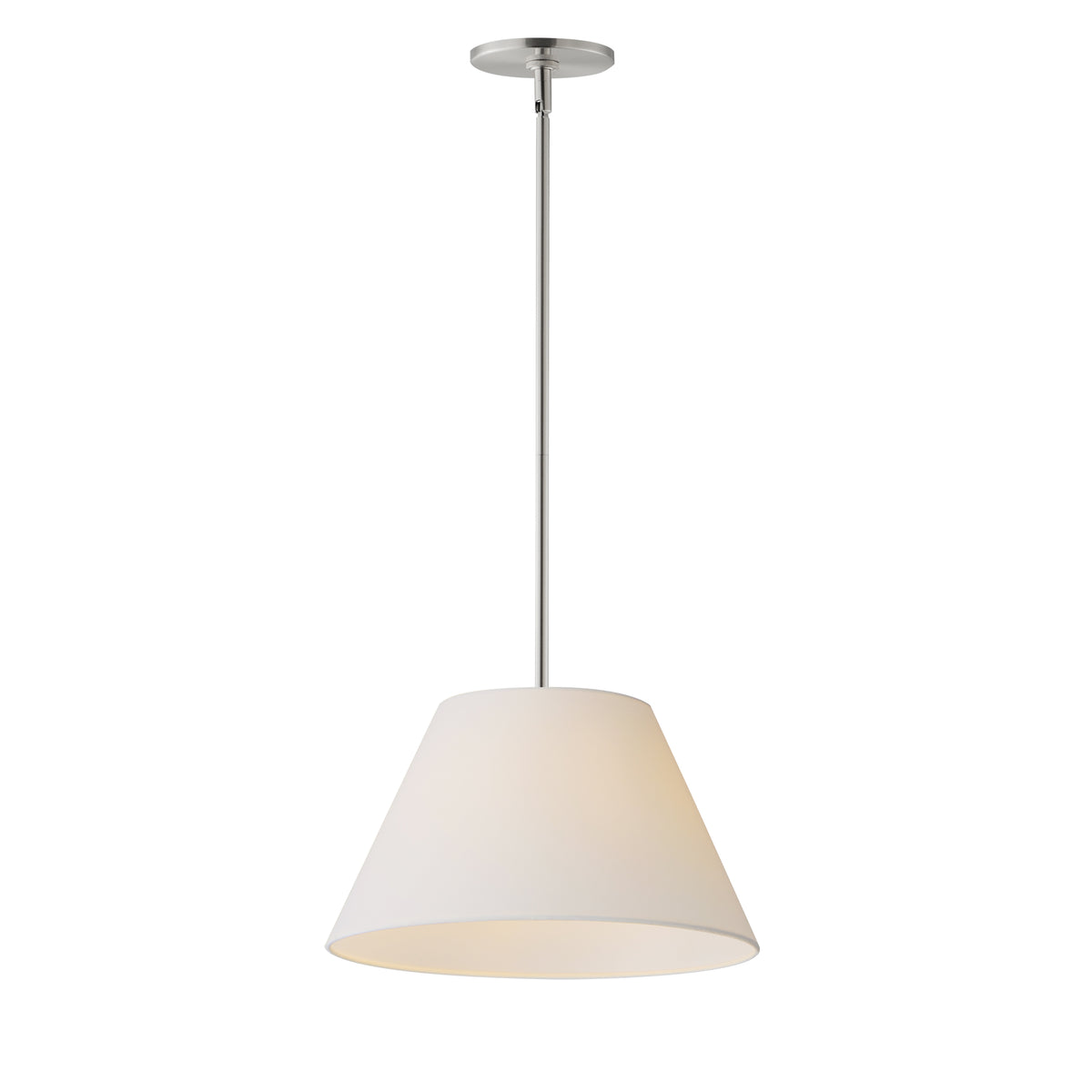 Éclairage Maxim 18411OFPN Dunbridge 14" Suspension en nickel poli