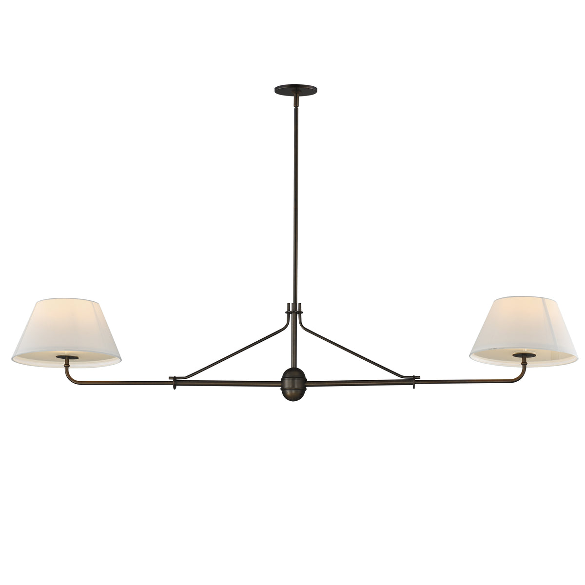 Éclairage Maxim 18412OFANB Dunbridge Suspension en bronze antique