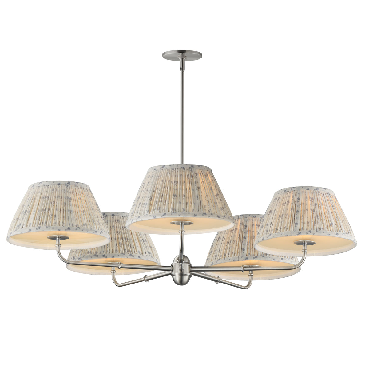Maxim Lighting 18415BWPN Dunbridge Chandelier in Polished Nickel