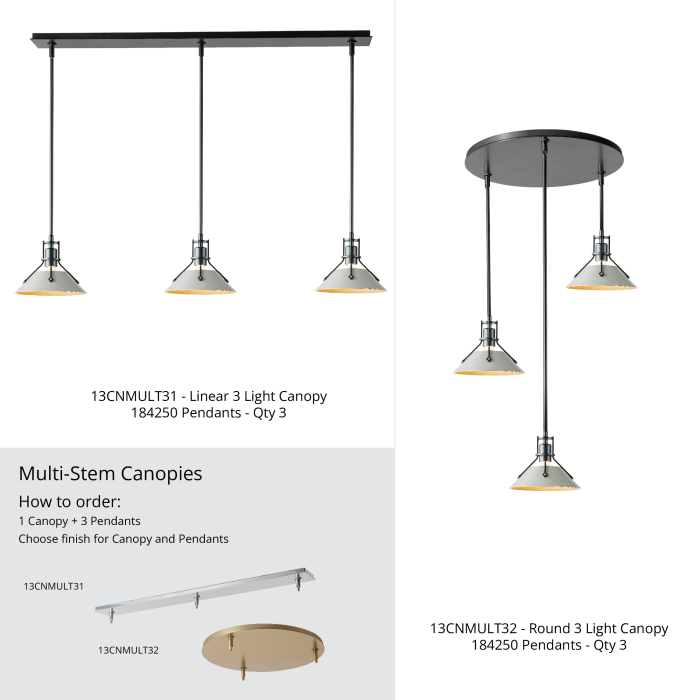Hubbardton Forge 184250 Henry Mini Pendant