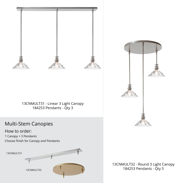 Hubbardton Forge 184253 Henry Mini Pendant