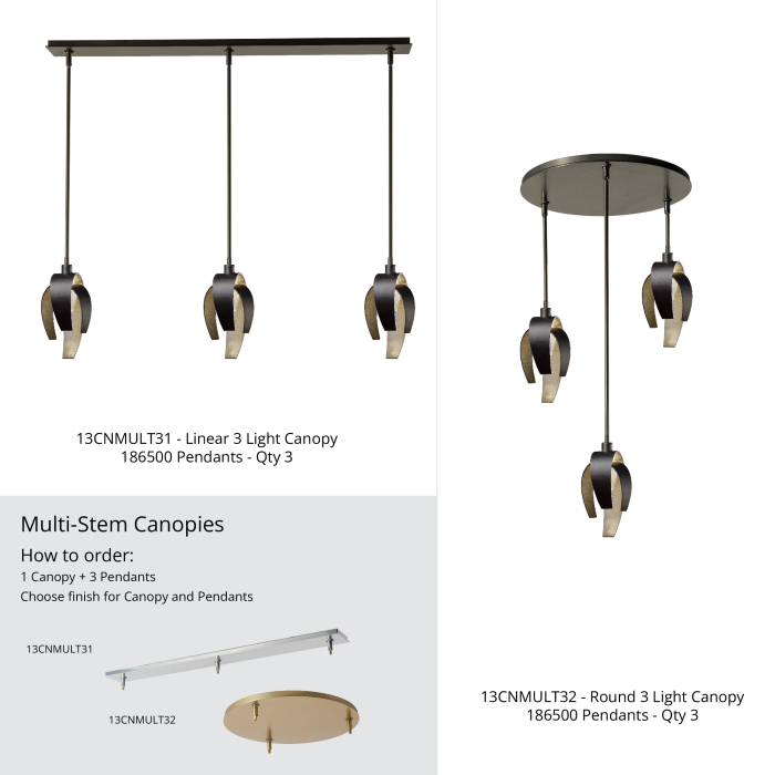 Hubbardton Forge 186500 Corona Mini Pendant