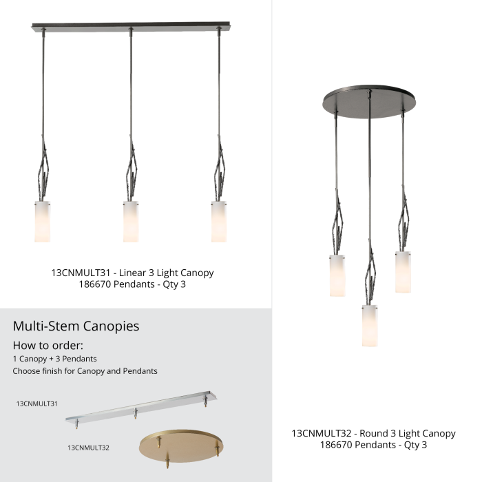 Hubbardton Forge 186670 Brindille Mini Pendant