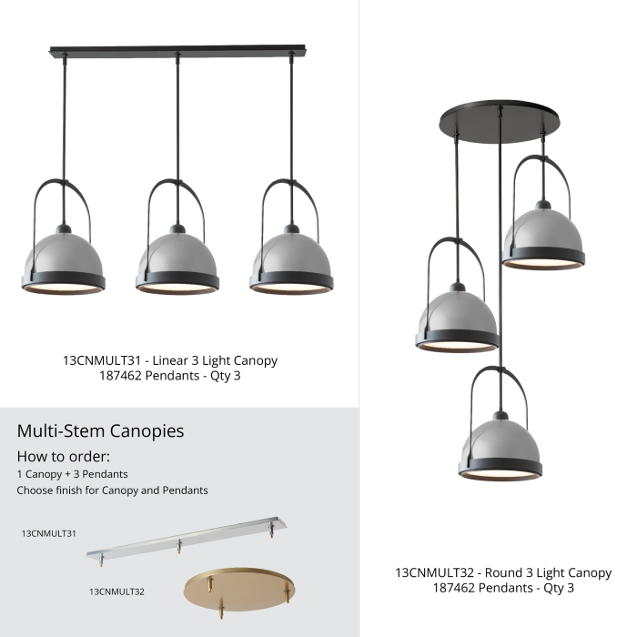 Hubbardton Forge 187462 Atlas Small Pendant