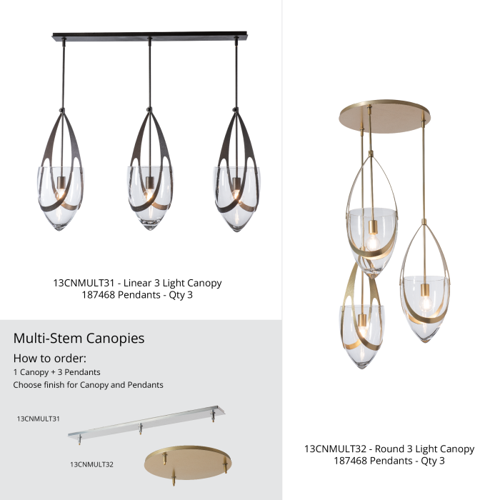Hubbardton Forge 187468 Vaso Pendant