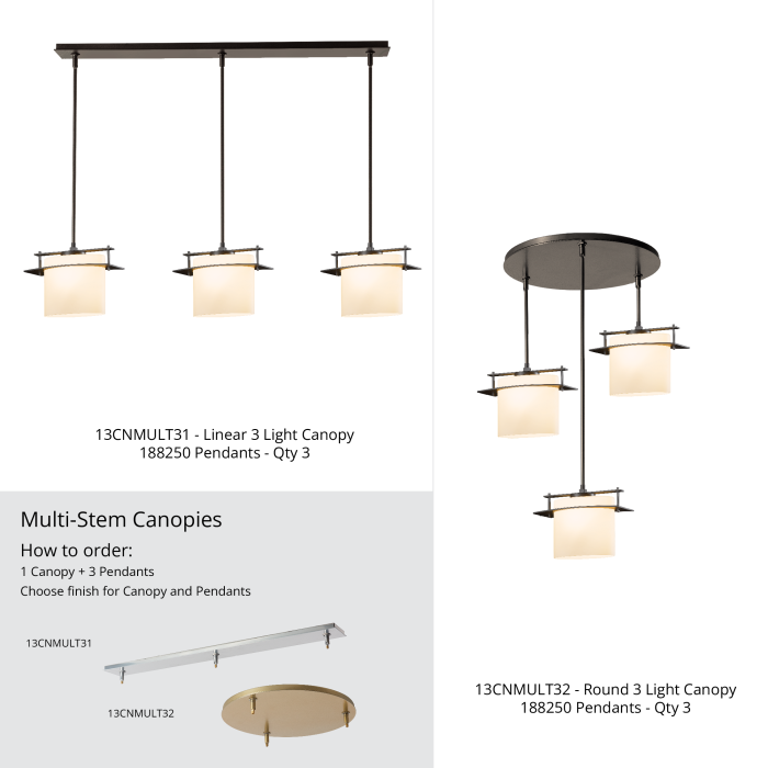 Hubbardton Forge 188250 Arc Ellipse Large Mini Pendant