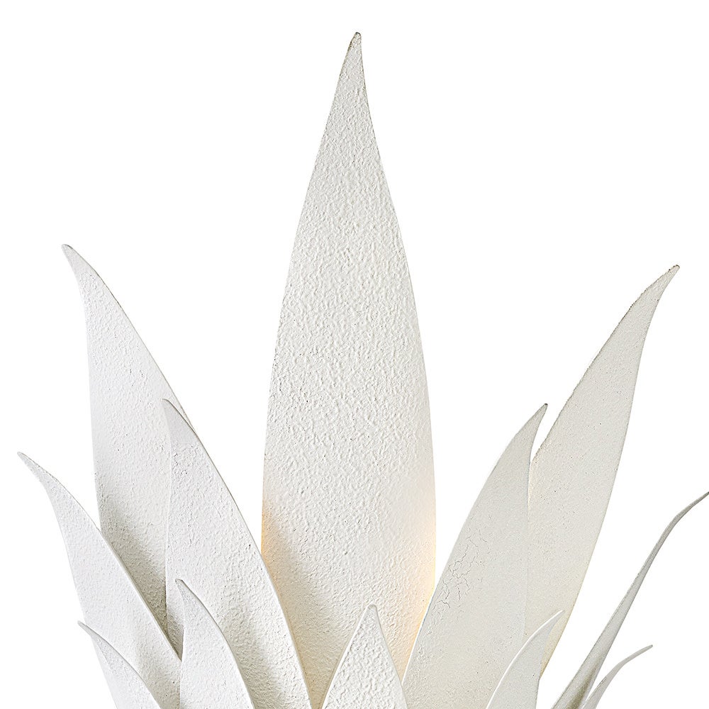 Fredrick Ramond FR30810TXP Agave Botanical Sconce in Textured Plaster