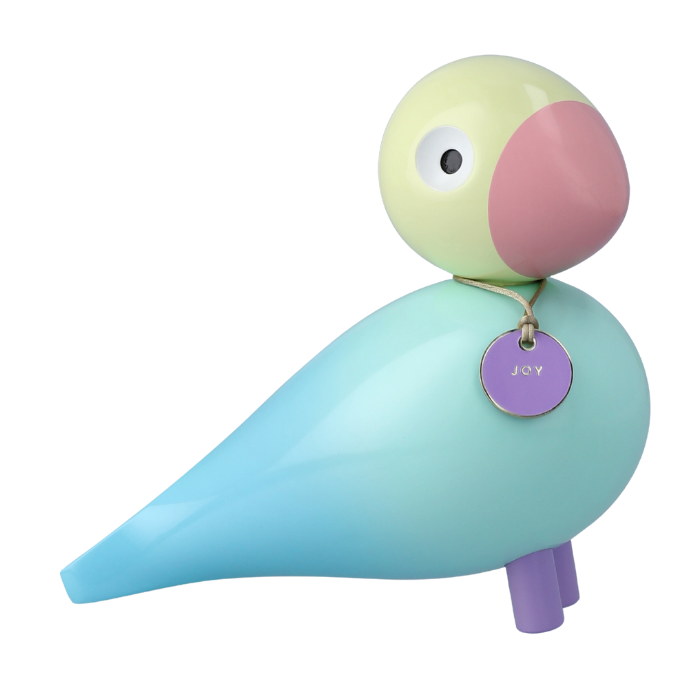 Kay Bojesen 39837 Story Bird Wooden Figurine in Aqua