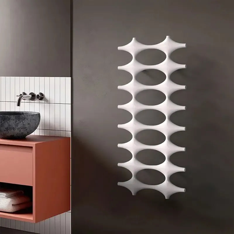 P&Bhusri K015-L-PWH-N K015 Towel Warmer in Porcelain White
