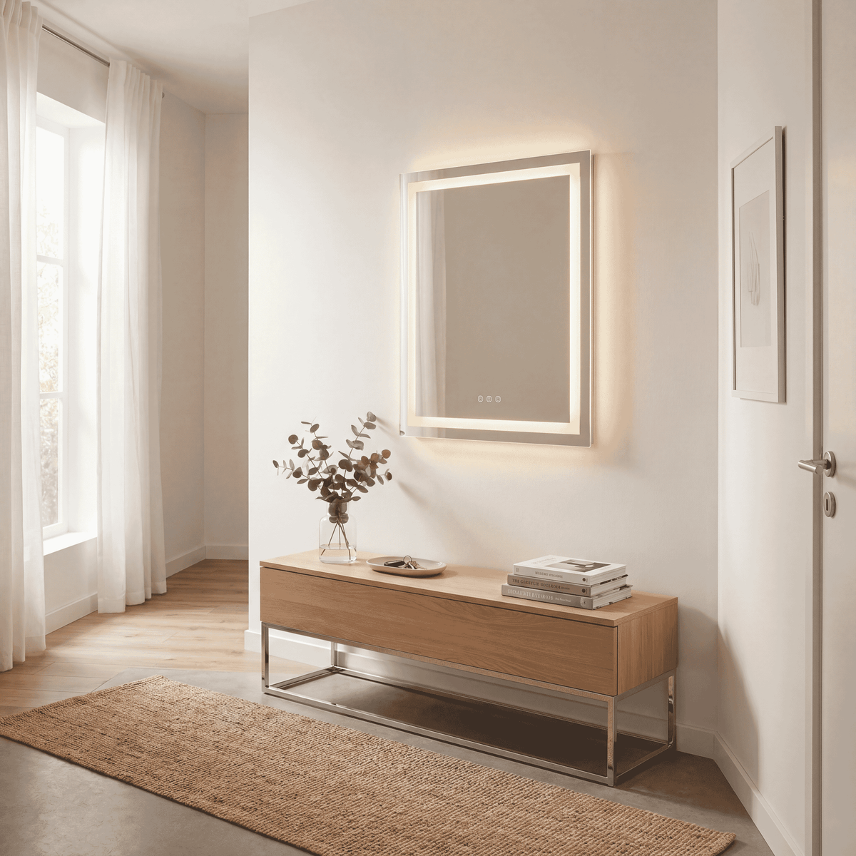 Savoy House 2-1224-24X32 Beckett Frontlit and Backlit LED Mirror