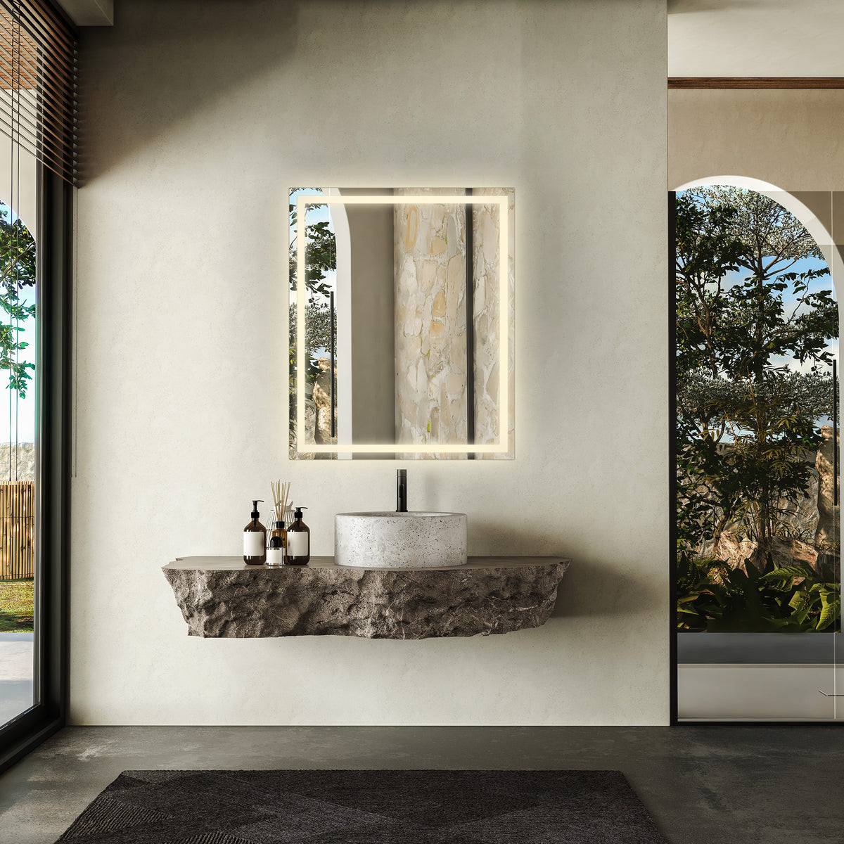 Savoy House 2-1225-30X36 Beckett Frontlit and Backlit LED Mirror