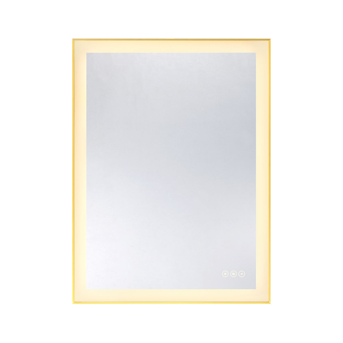Miroir LED Paulding 2-1232-24X32 de Savoy House, couleur or
