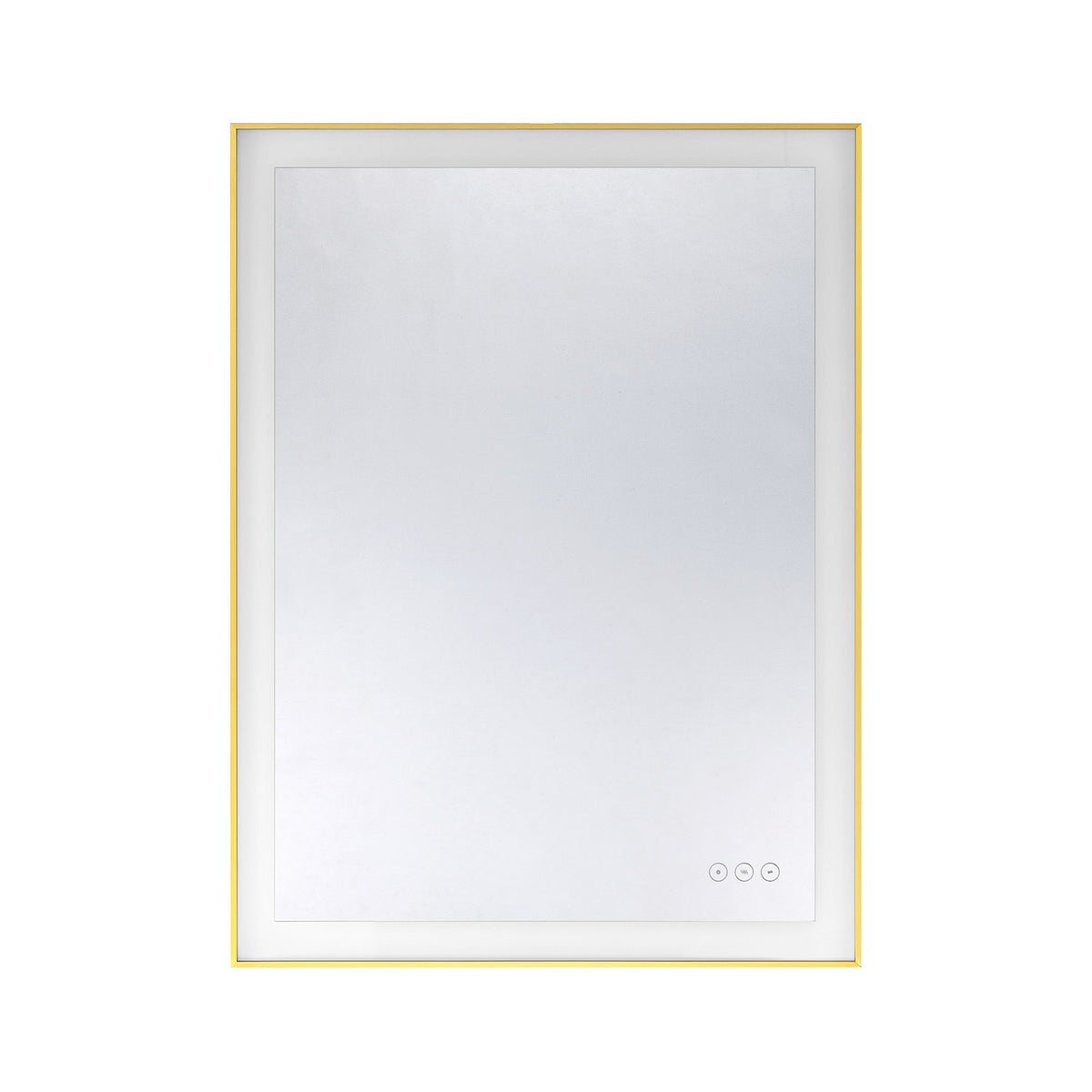 Miroir LED Paulding 2-1232-24X32 de Savoy House, couleur or