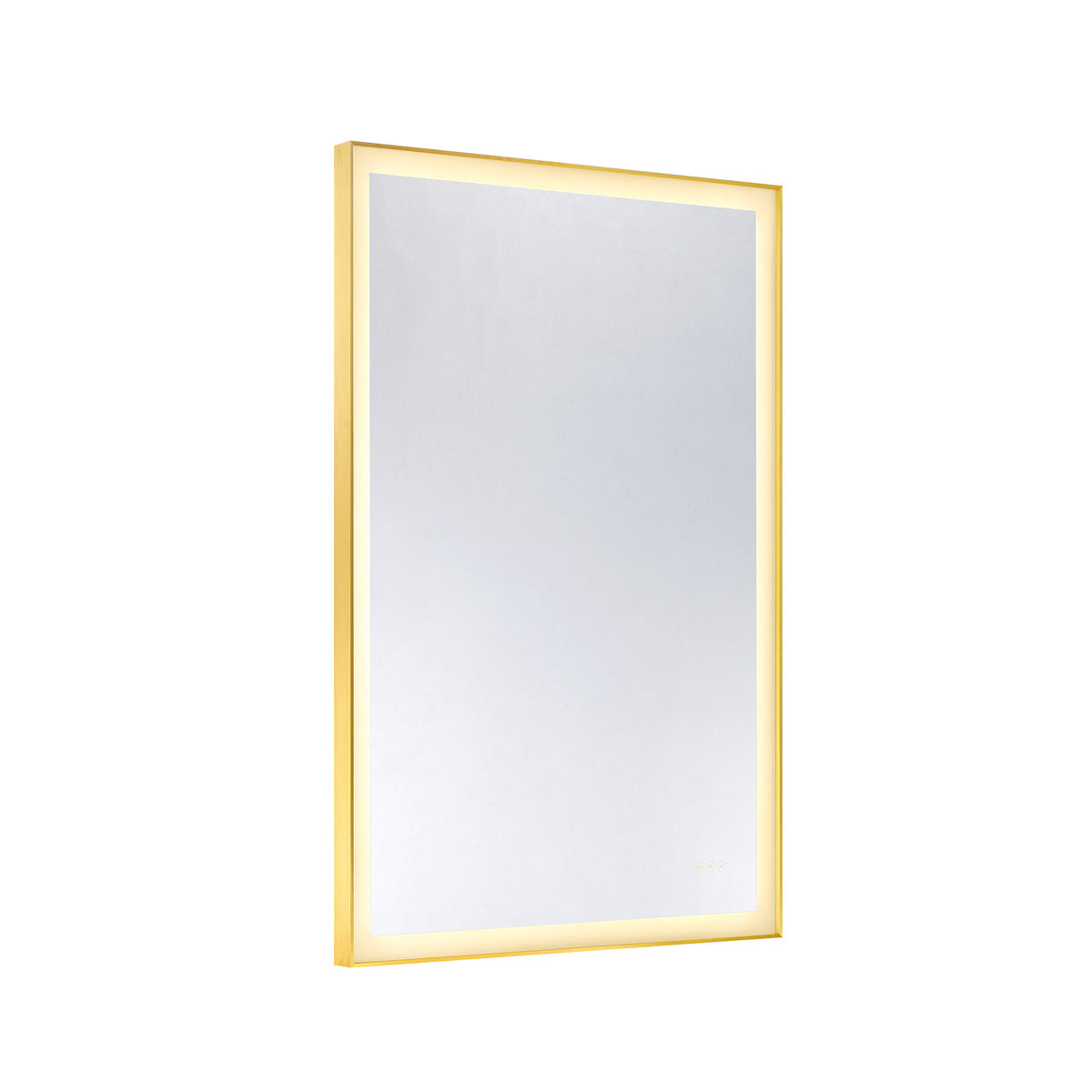 Miroir LED Paulding 2-1234-48X32 de Savoy House, couleur or