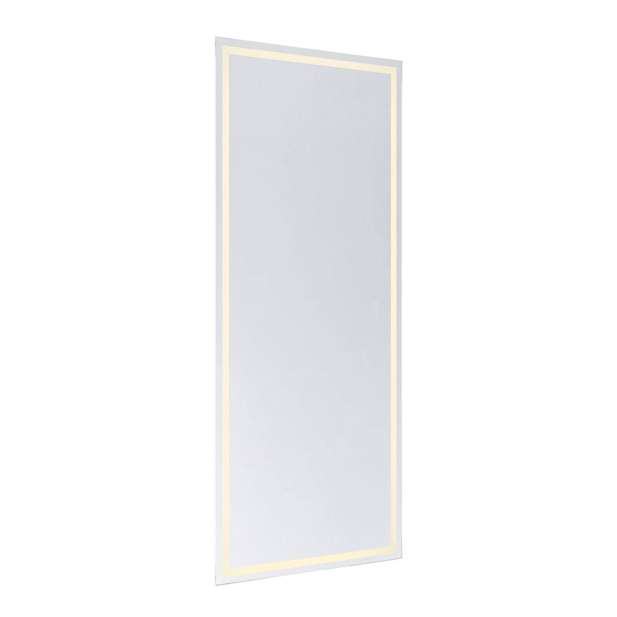 Miroir LED Beckett 2-1236-30X72 de Savoy House, finition givrée