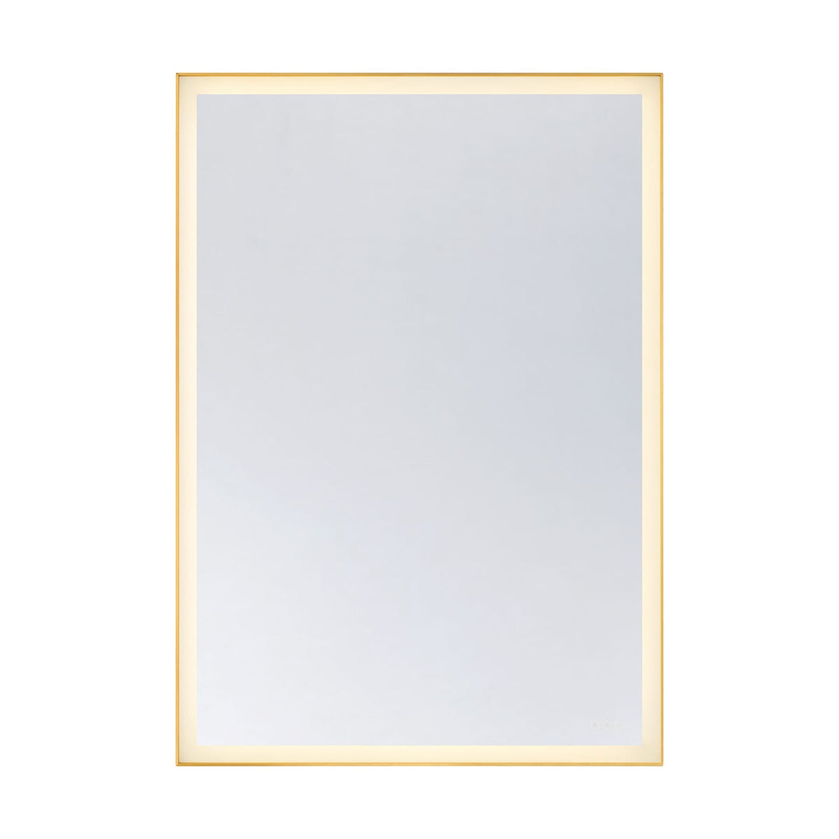 Miroir LED Paulding 2-1238-42X60 de Savoy House, couleur or
