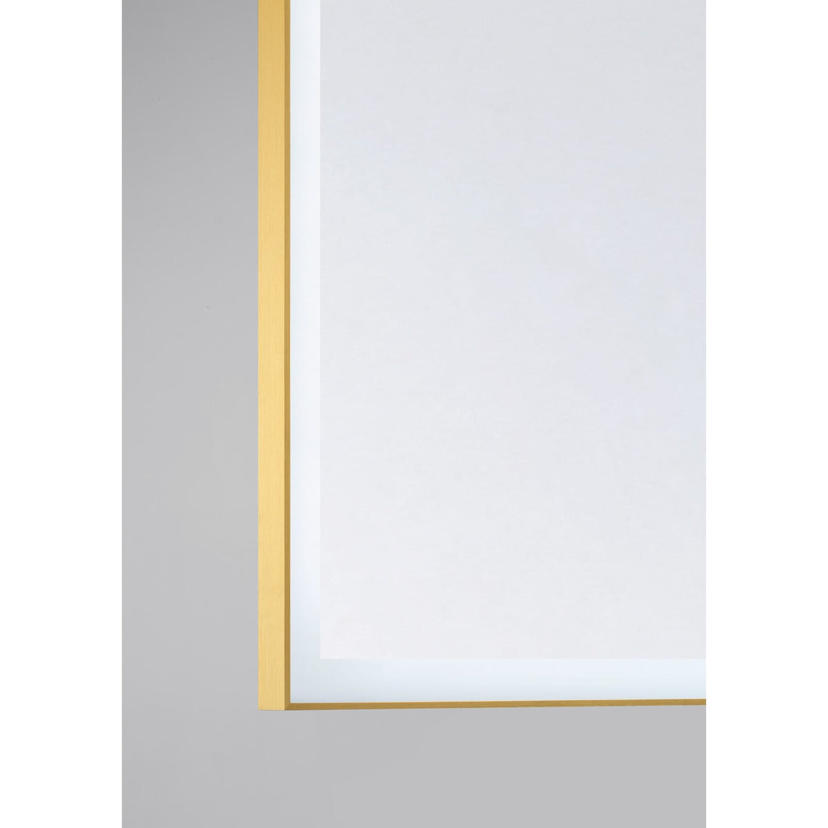 Miroir LED Paulding 2-1238-42X60 de Savoy House, couleur or