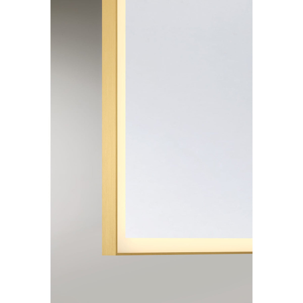 Miroir LED Paulding 2-1240-30X72 de Savoy House, couleur or