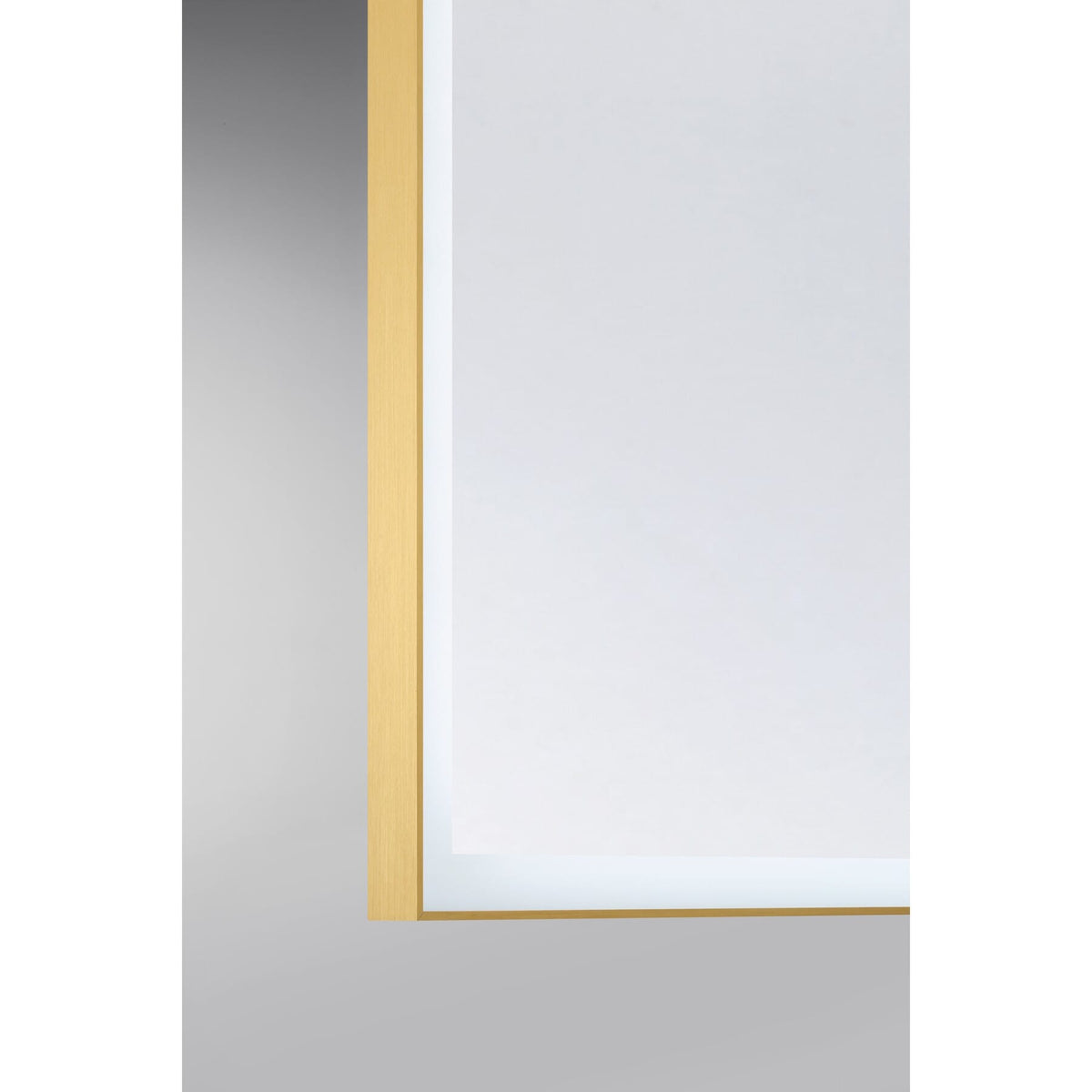 Miroir LED Paulding 2-1240-30X72 de Savoy House, couleur or