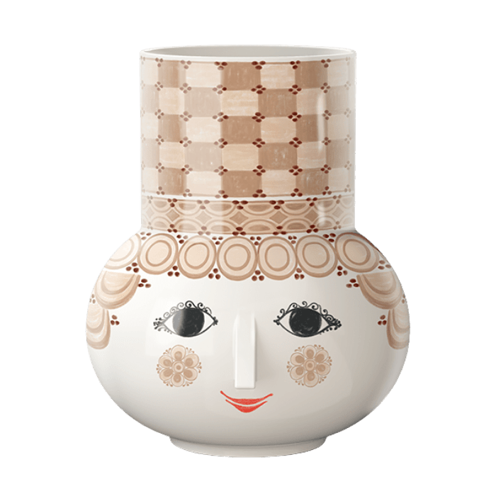 Bjørn Wiinblad 53113 Olga Vase in Sand