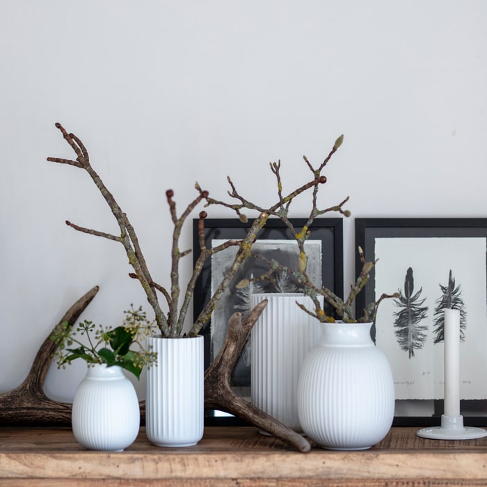 Lyngby Porcelæn 200783 Lyngby Vase in White