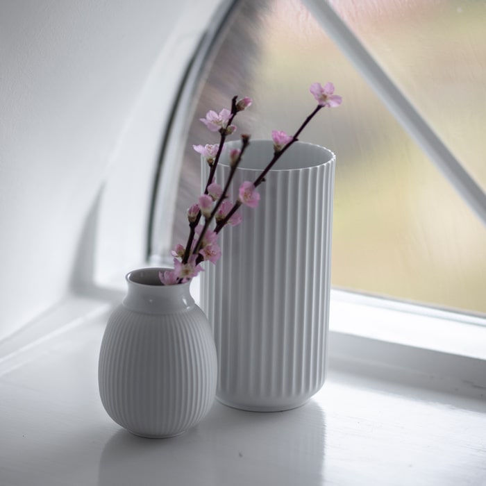 Lyngby Porcelæn 200775 Lyngby Vase in White