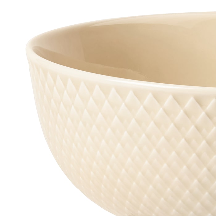 Lyngby Porcelæn 201822 Rhombe Earth Bowl in Marble