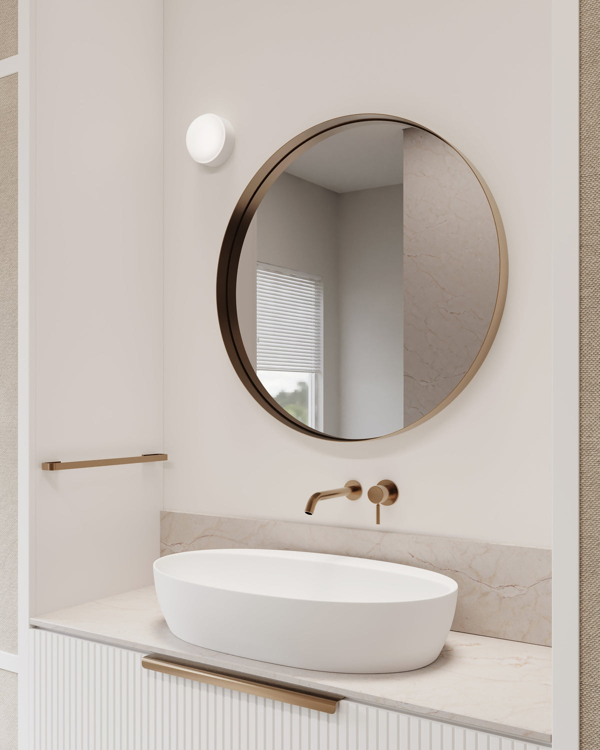 Sonneman 7309.XX.DL.98-WL REALS LED Montage en surface blanc texturé