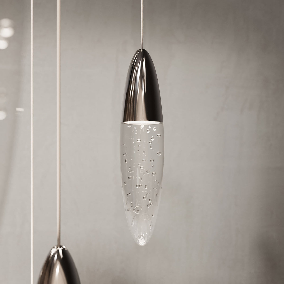Sonneman 4166.01 Sultana Suspendu en chrome poli
