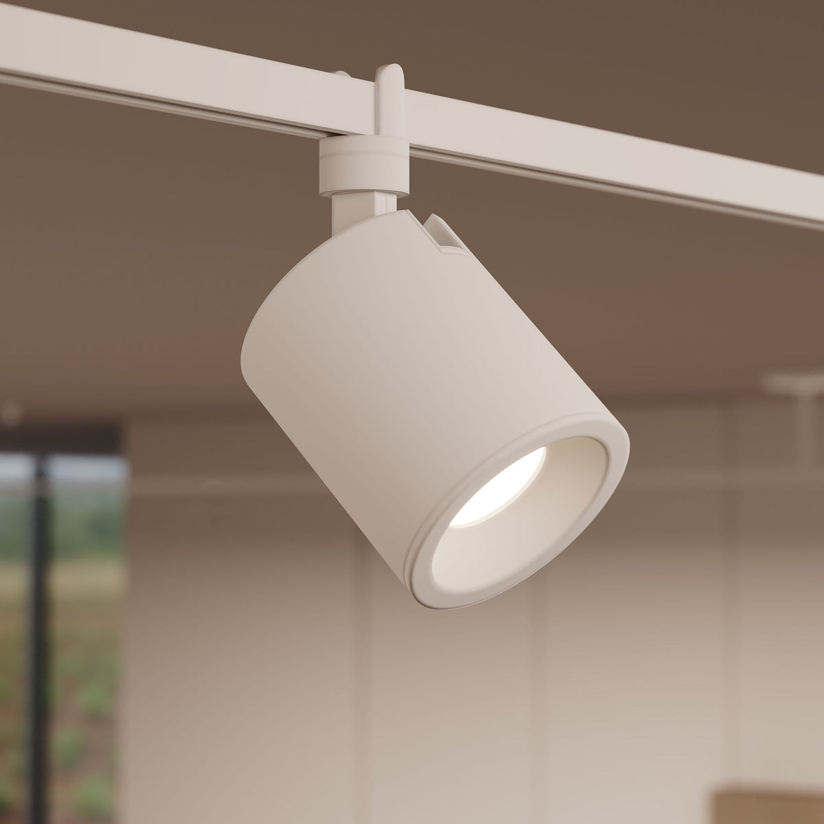 Bretelles Sonneman SLS4239-W Chemin carré Suspendu en blanc satiné