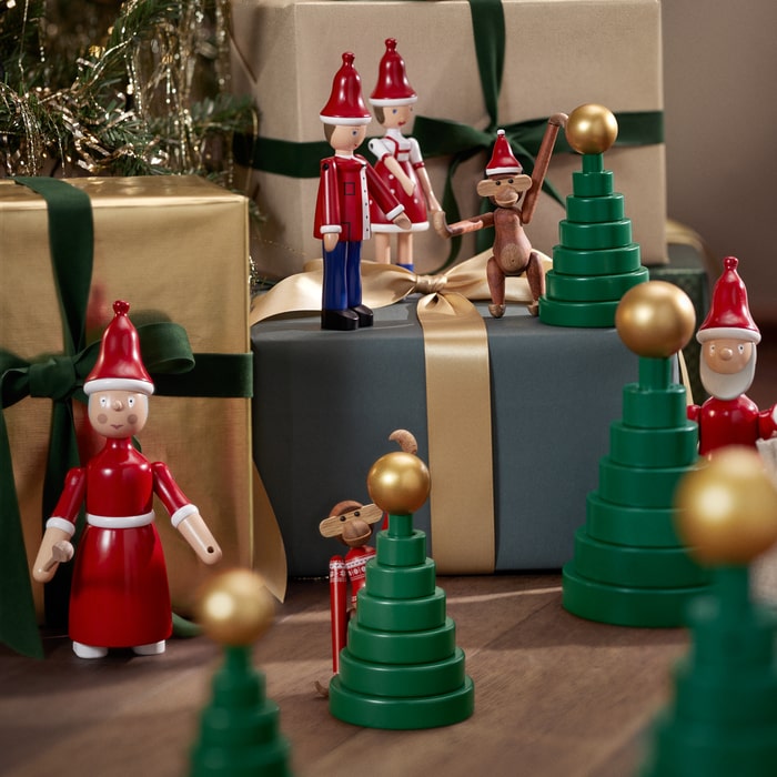 Kay Bojesen 39355 Christmas Tree Wooden Figurine in Green