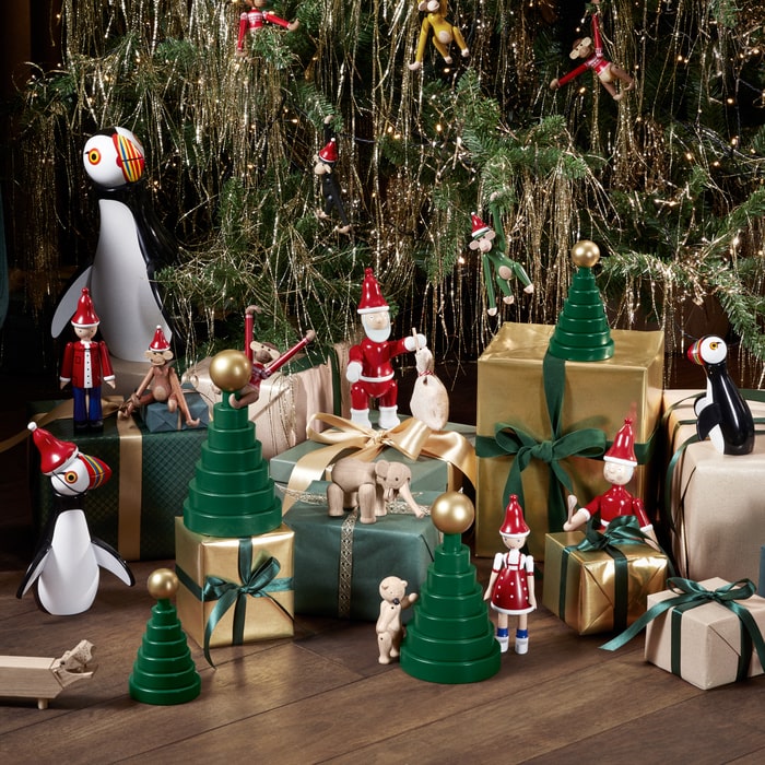 Kay Bojesen 39355 Christmas Tree Wooden Figurine in Green