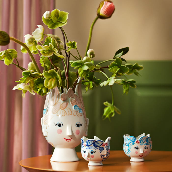 Bjørn Wiinblad 54064 Titania Vase in Light Rose