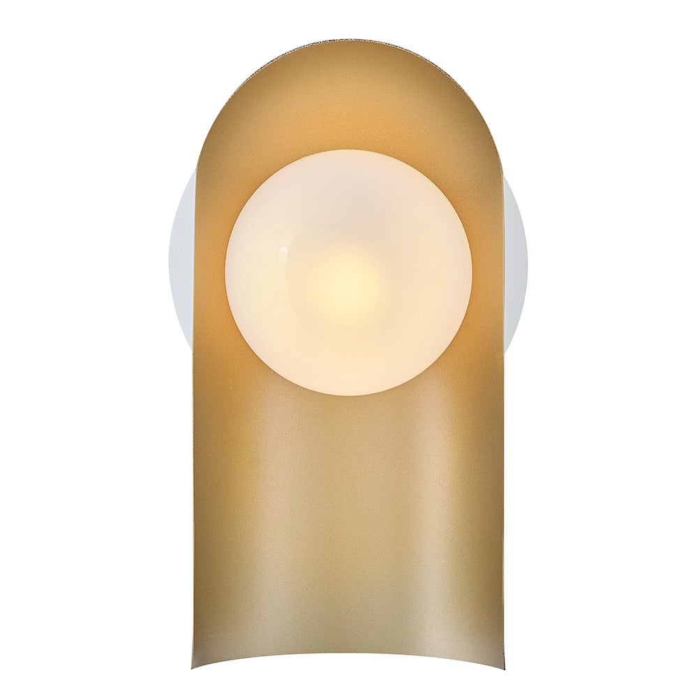 Lark 84230SO Zuri Wall Sconce in Satin Off-White