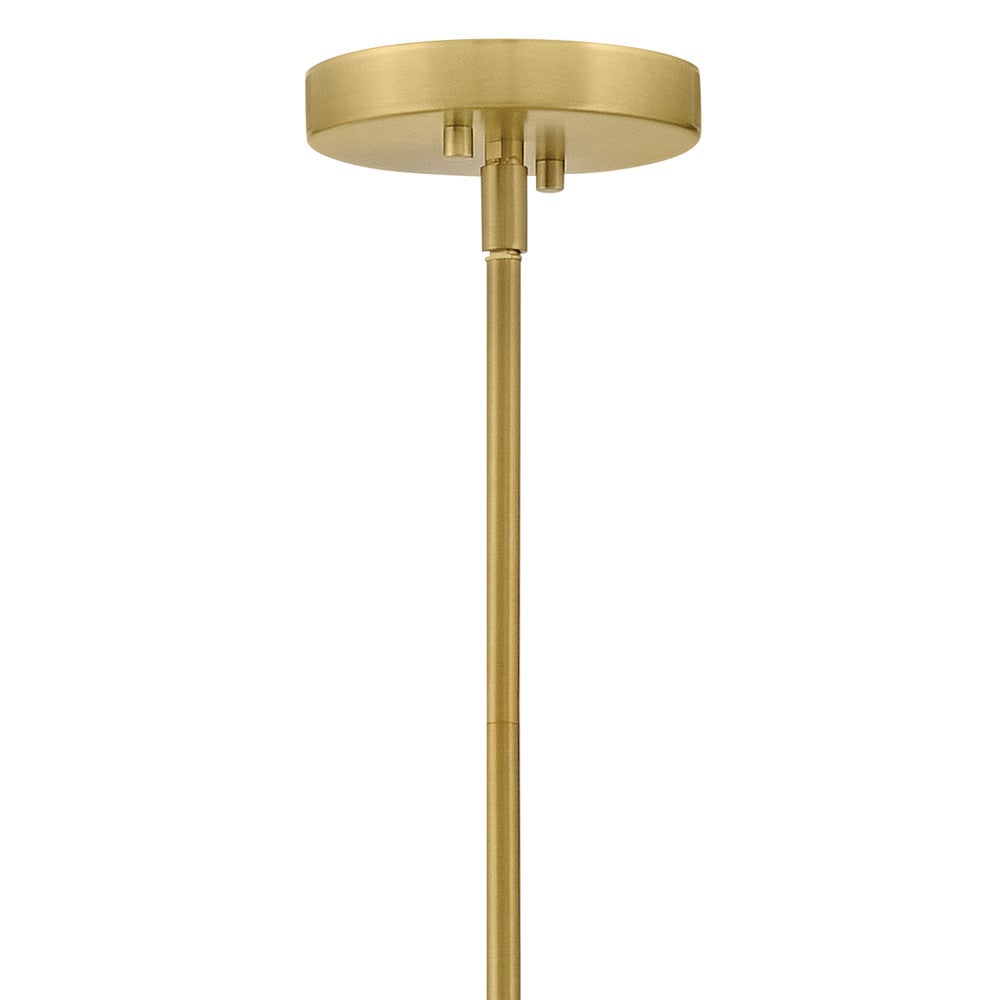 Alouette 83677LCB Colby Suspension en laiton laqué